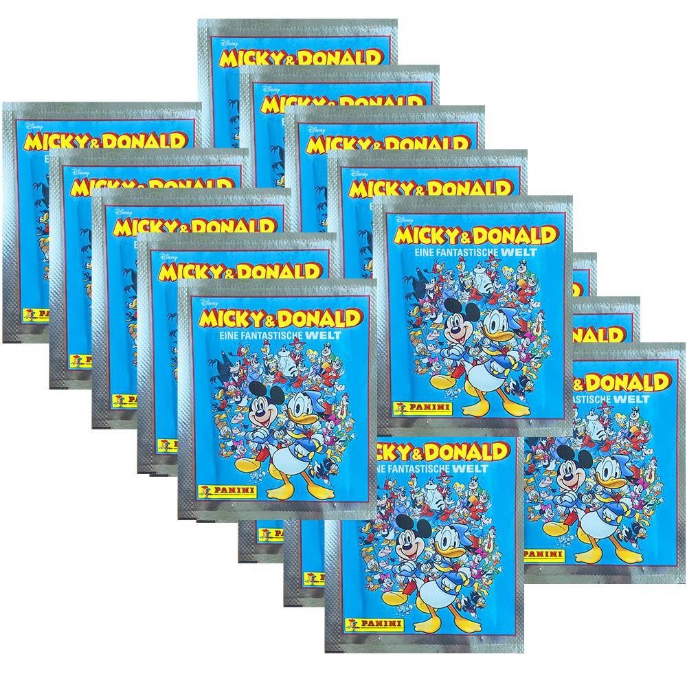Disney Sammelkarte Micky & Donald - Eine Fantastische Welt - Sammelsticker - 20 Tüten