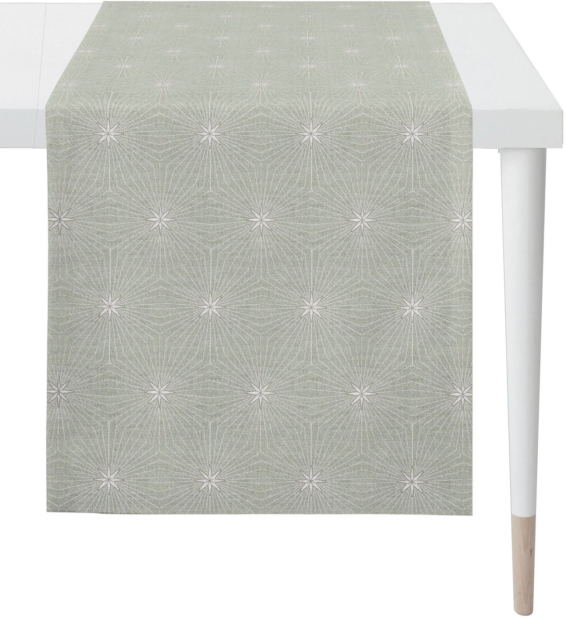 APELT Tischläufer 4710 CHRISTMAS GLAM, Weihnachtsdeko, Weihnachten (1-tlg), Lurex-Jacquardgewebe