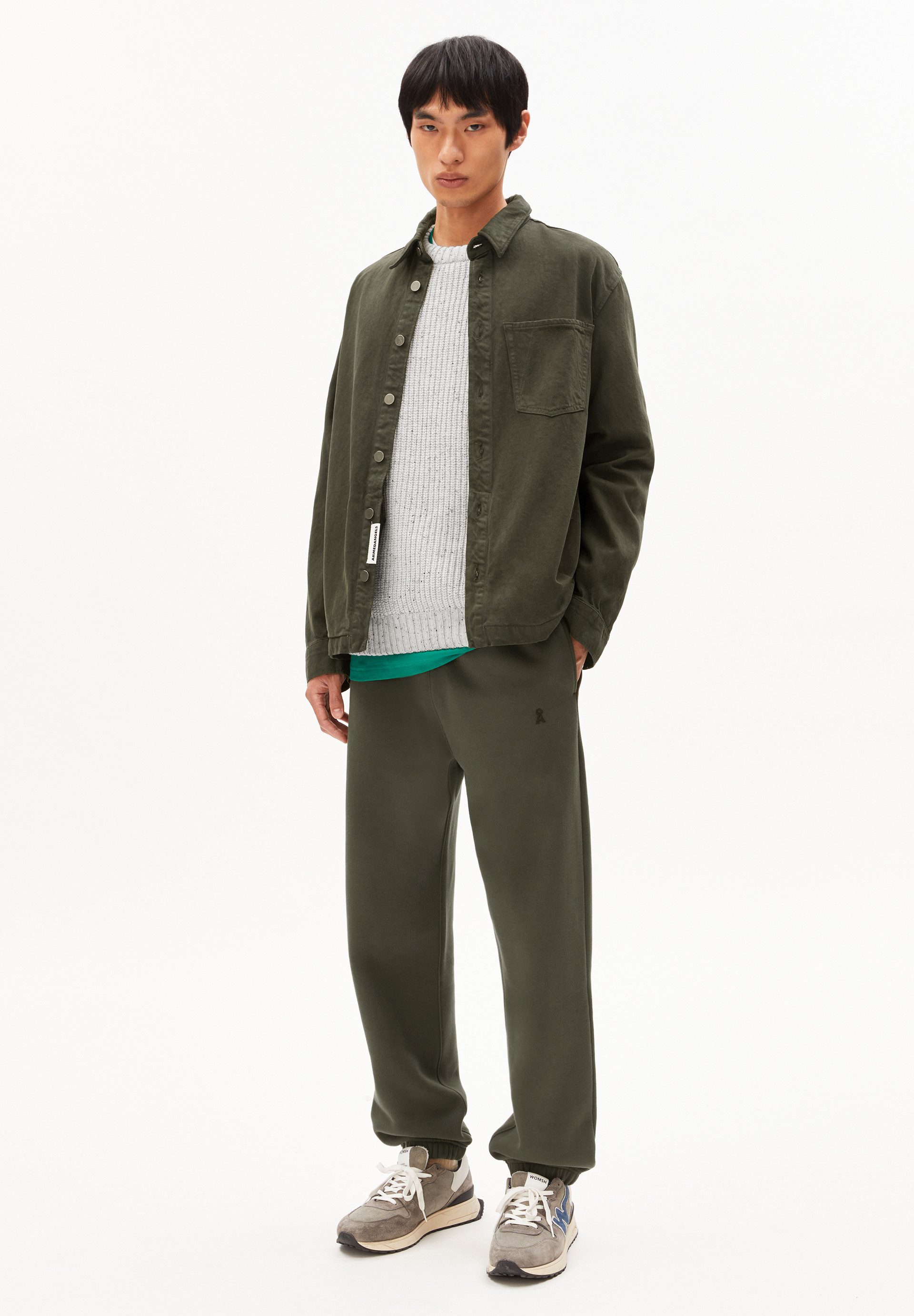 Armedangels Hemdjacke YUNAAI Overshirt aus recycelter Baumwolle Relaxed Fit günstig online kaufen