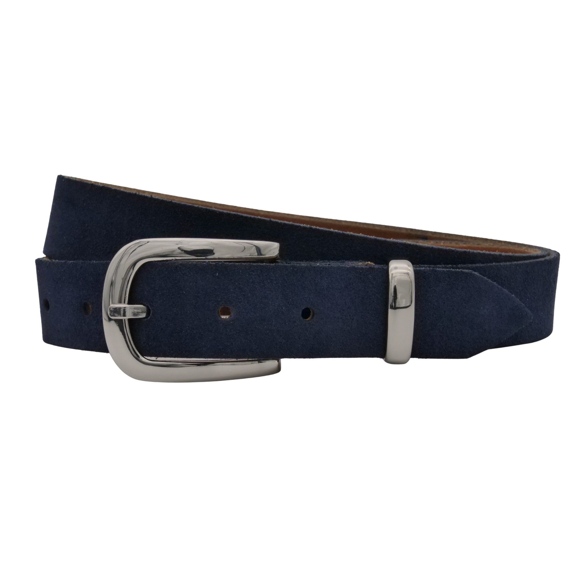 Ledergürtel AnnaMatoni Damen Ledergürtel in hochwertigem Velour Leder 3cm
