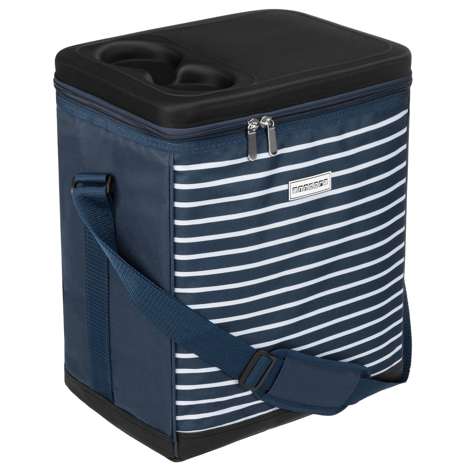 - anndora carrycruiser reisenthel 32L blau/weiß - Kühltasche Kühleinsatz kompatibel Kühlbox