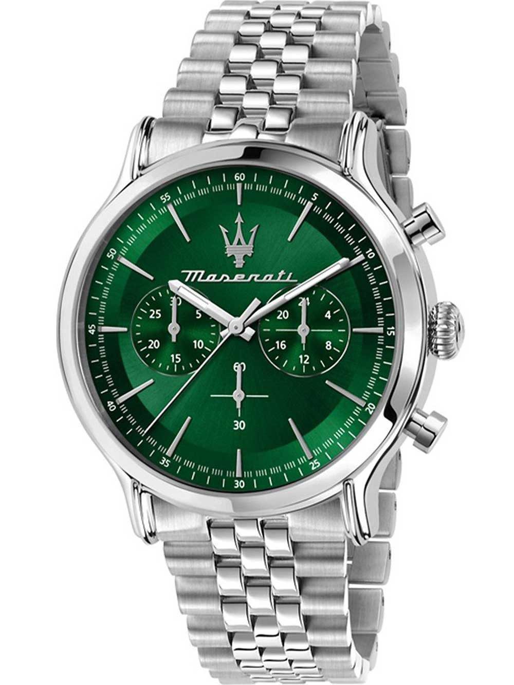 MASERATI Quarzuhr Maserati R8873618033 Herrenuhr Epoca Chronograph 42mm 10ATM Maserati R8873618033 Herrenuhr Epoca Chronograph 42mm 10ATM