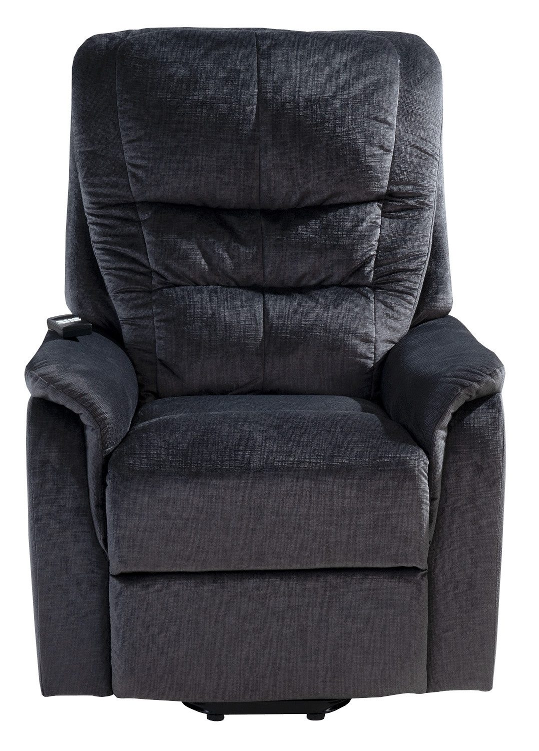 Femo Trade TV-Sessel FM-335L2, Anthrazit, Mikrofaserbezug, 2-motorig, (1 Sessel), elektrische Relaxfunktion & Aufstehhilfe, kabelgebundene Fernbedienung