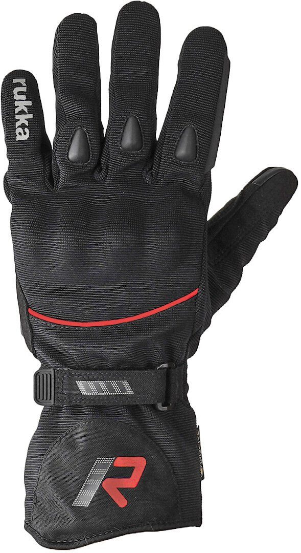 GTX Virium Motorradhandschuhe Motorrad Rukka Black/Red Handschuhe 2.0