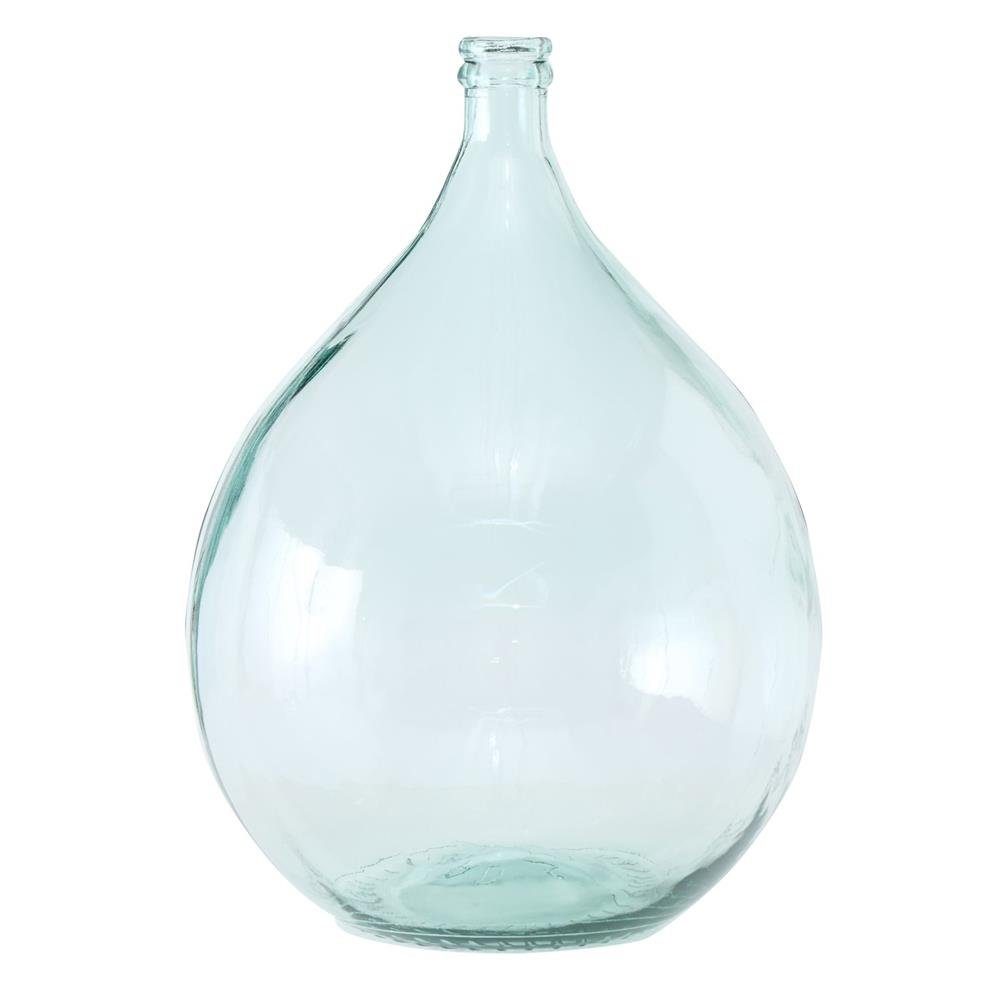 BOLTZE Dekovase Nalani, 56 cm, aus Glas, Ballonform, Flaschenöffnung, Vintage Stil