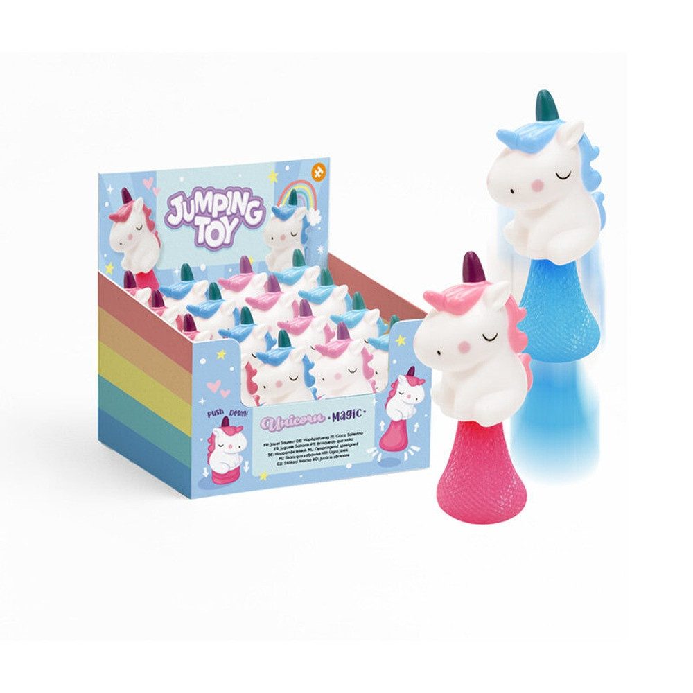 Puckator Hüpftier Unicorn Magic Springendes Einhorn