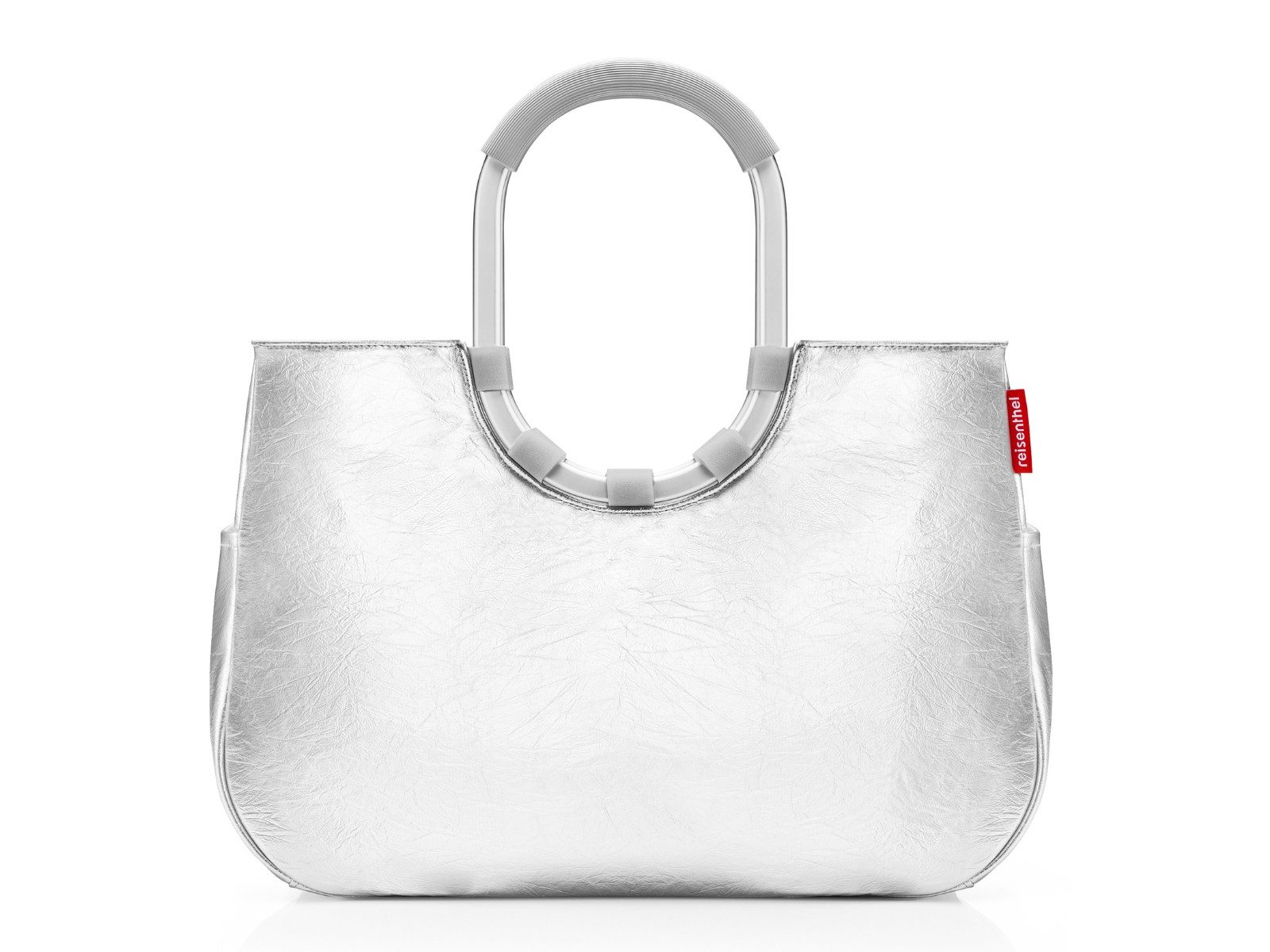 REISENTHEL® Tragetasche loopshopper L silver crackle
