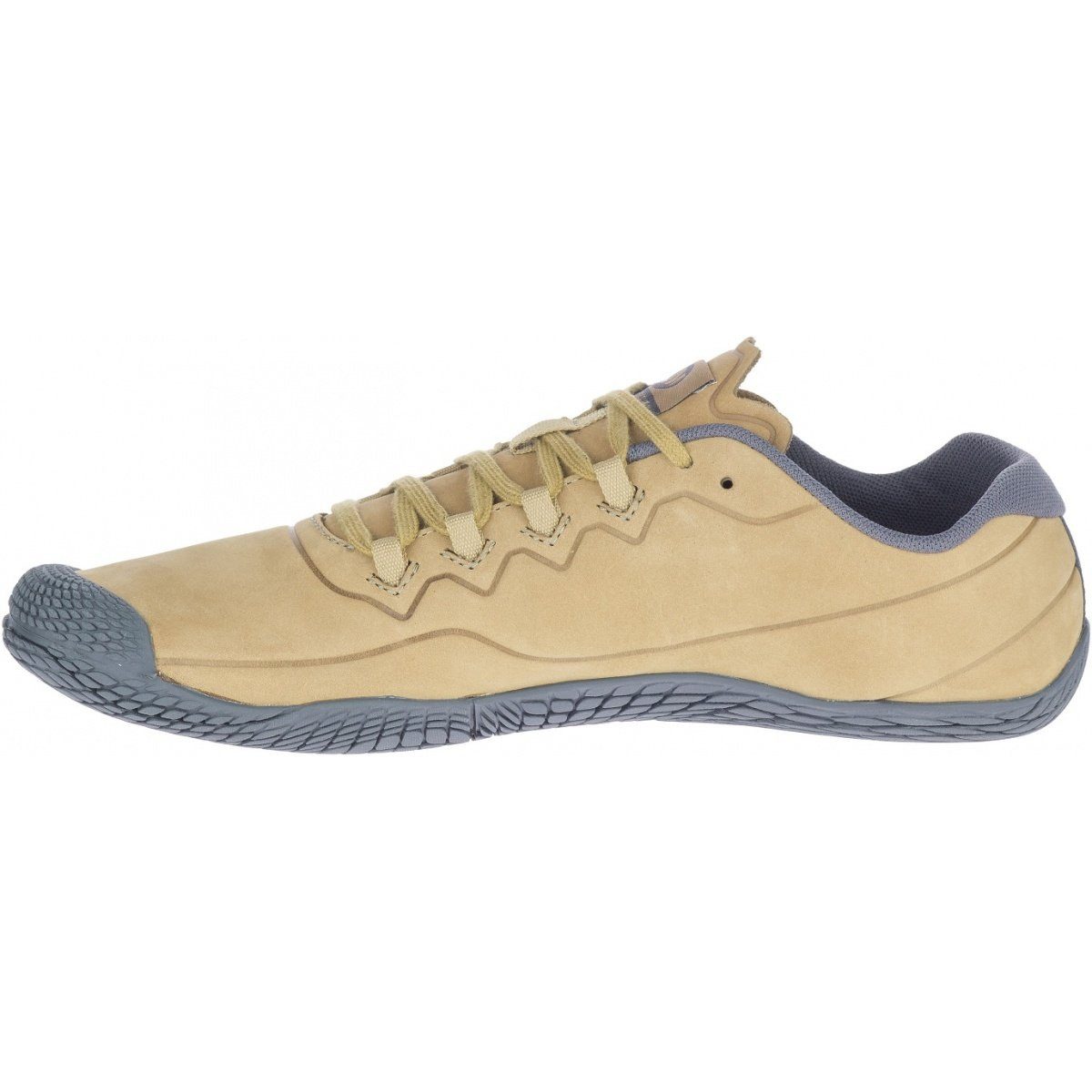 Merrell Minimal-Laufschuhe Vapor Glove 3 Luna Leder coyotebraun Herren Wanderschuh