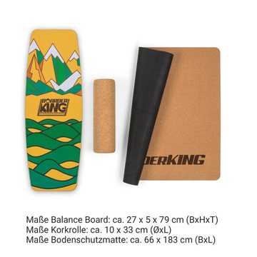 BoarderKING Gleichgewichtstrainer Indoorboard Limited Edition Wakeboard