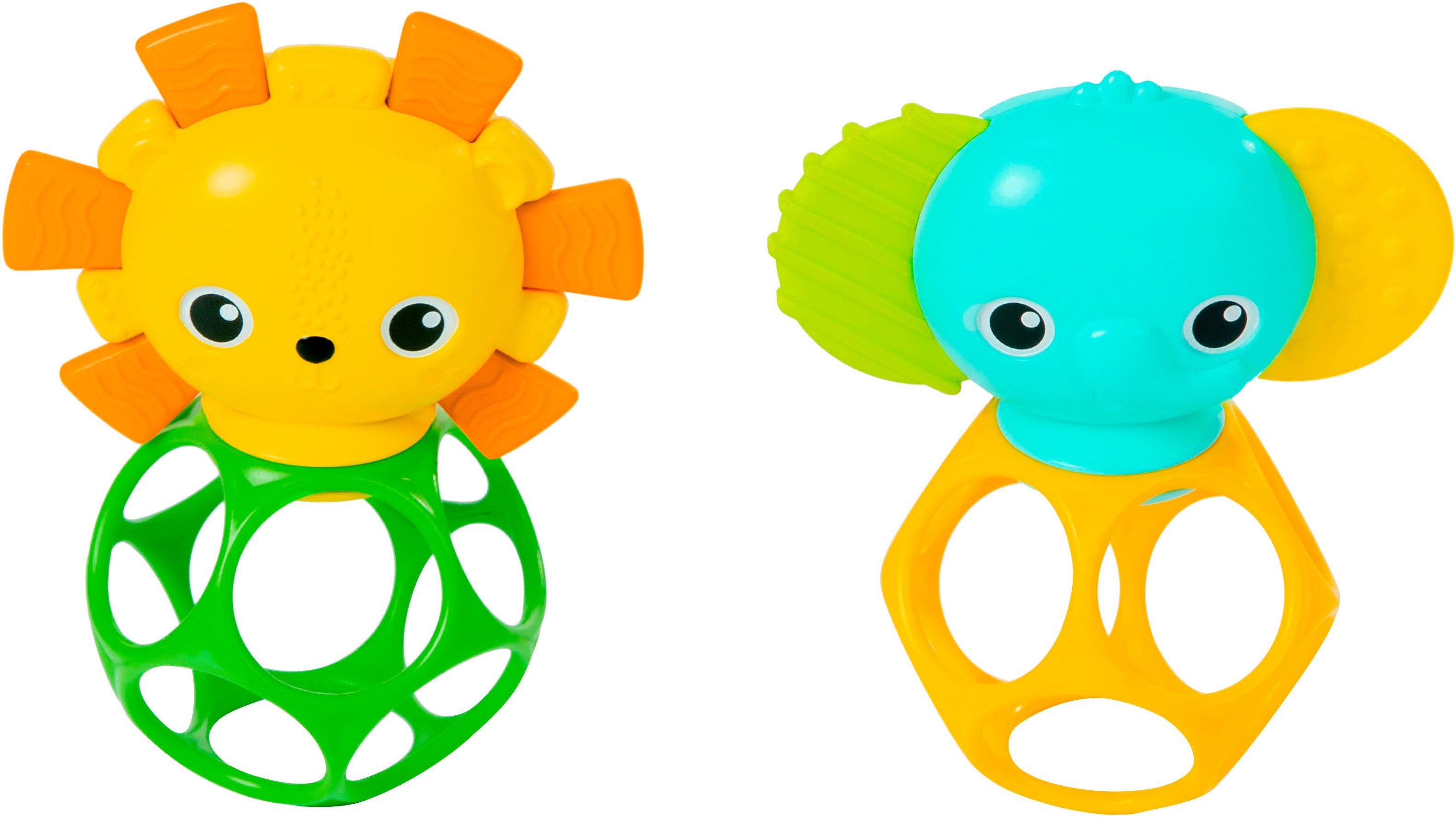 Bright Starts Greifspielzeug Soother Pals Easy-Grasp Teether Toys günstig online kaufen
