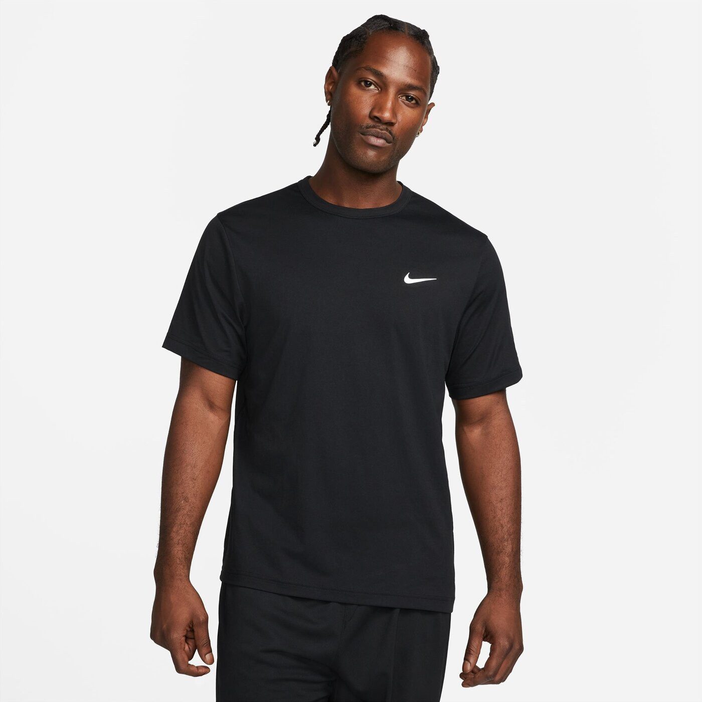 Nike Kurzarmshirt M NK DF UV HYVERSE SS BLACK/WHITE