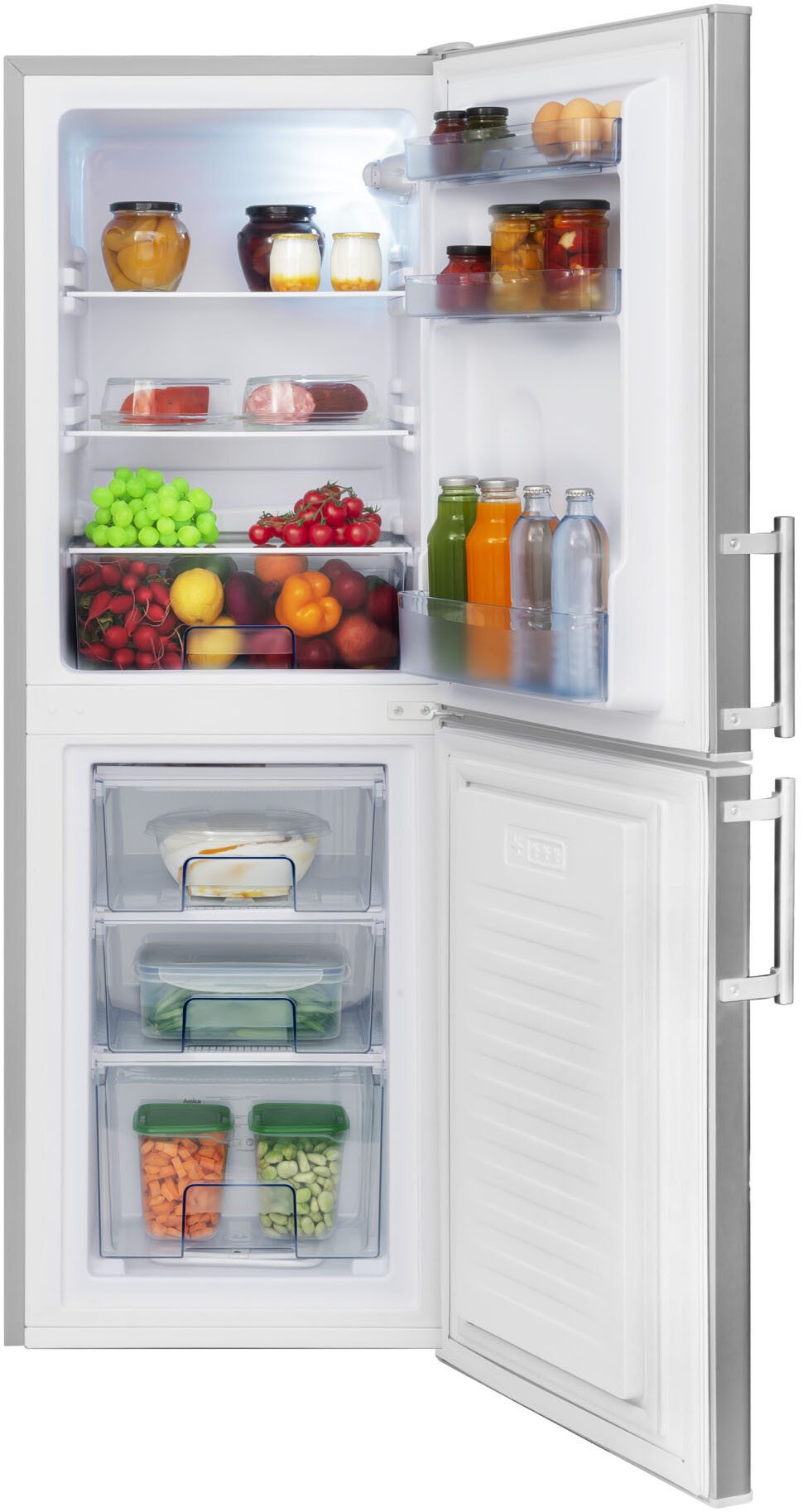 Amica Kühl-/Gefrierkombination KGC384 111 E, 148 cm hoch, 52 cm breit – Bild 4 von 5