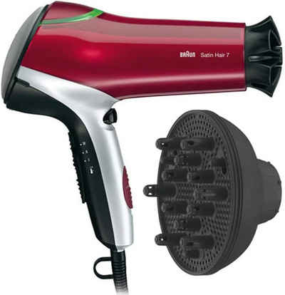 Braun Haartrockner, 2200,00 W, Hochwertiger mit Innovative Technologien für gesundes, glänzendes Haar