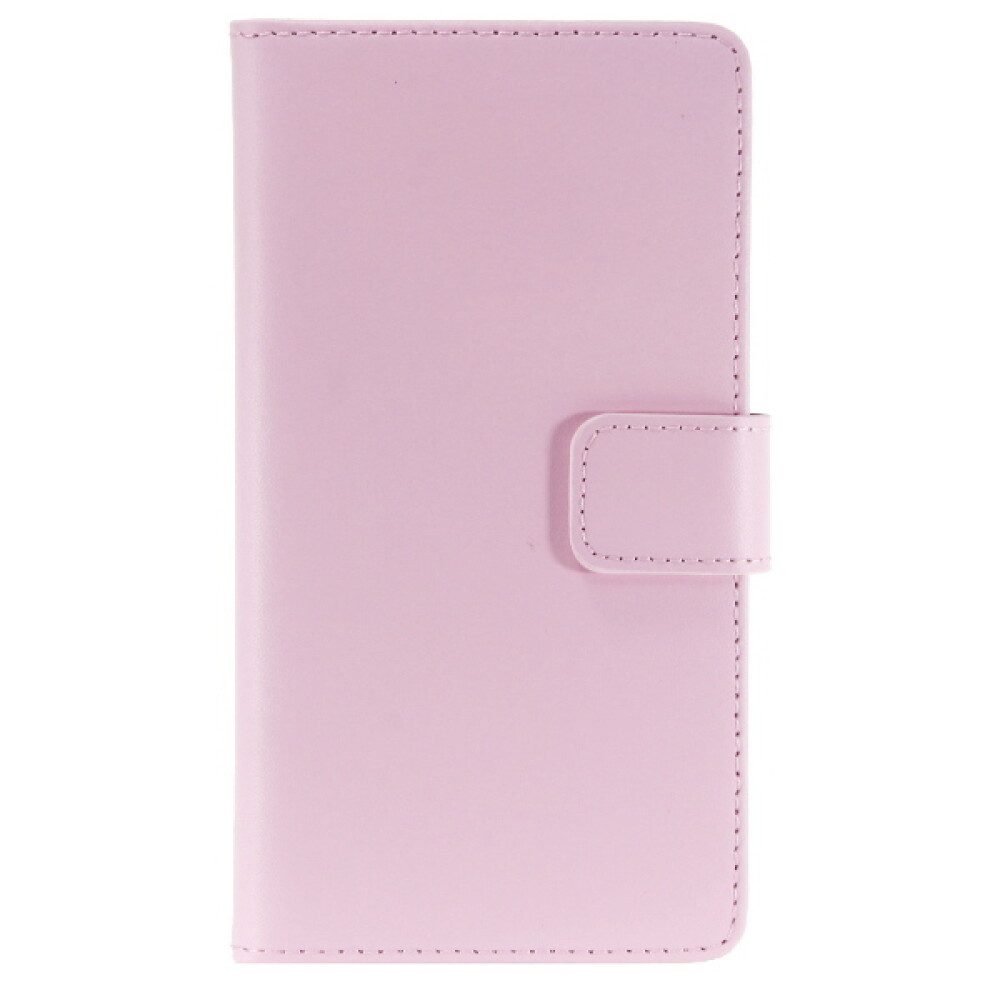Handytasche Book Case Handyhülle für Galaxy Note 4 Pink Leder Schutz 4250710555796 (Book Cover)