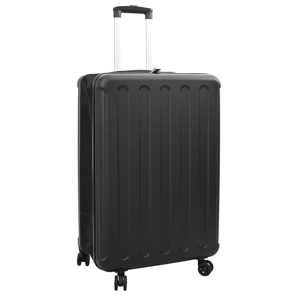 vidaXL Trolley Koffer mit Schloss Schwarz 50 x 30 x 76 cm ABS Kunststoff