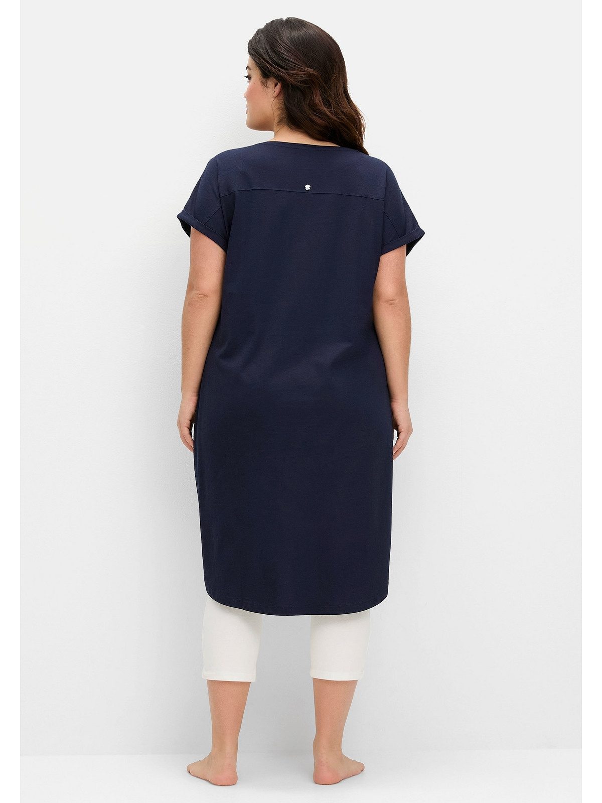 Sheego Shirtkleid Große Größen in Oversized-Form, günstig online kaufen