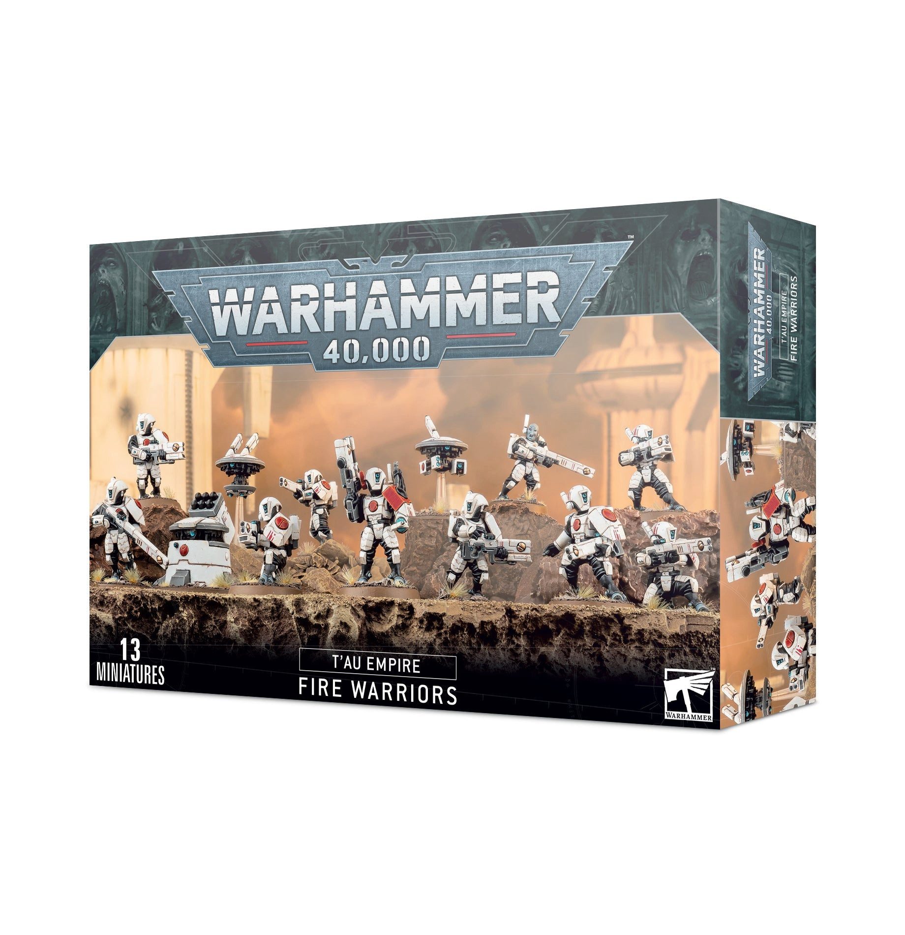 Games Workshop Spielfigur Warhammer 40.000 T'au Empire Fire Warriors günstig online kaufen