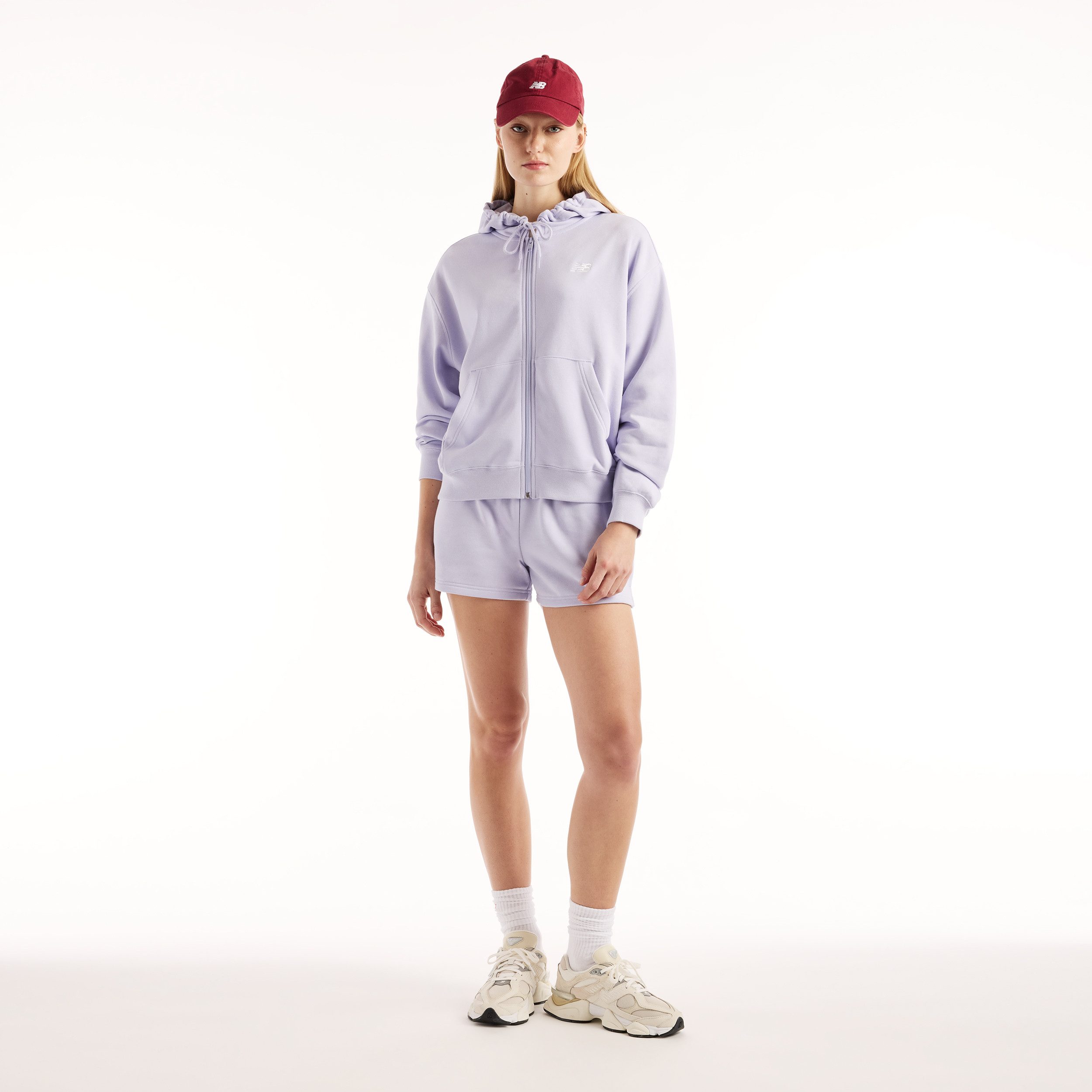 New Balance Anorak Sport Essentials French Terry Full Zip BLACK