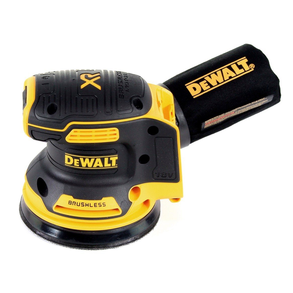 DeWalt Akku-Exzenterschleifer DCW 210 P1 Akku Exzenterschleifer 18V 125mm Brushless + 1x Akku 5,0Ah