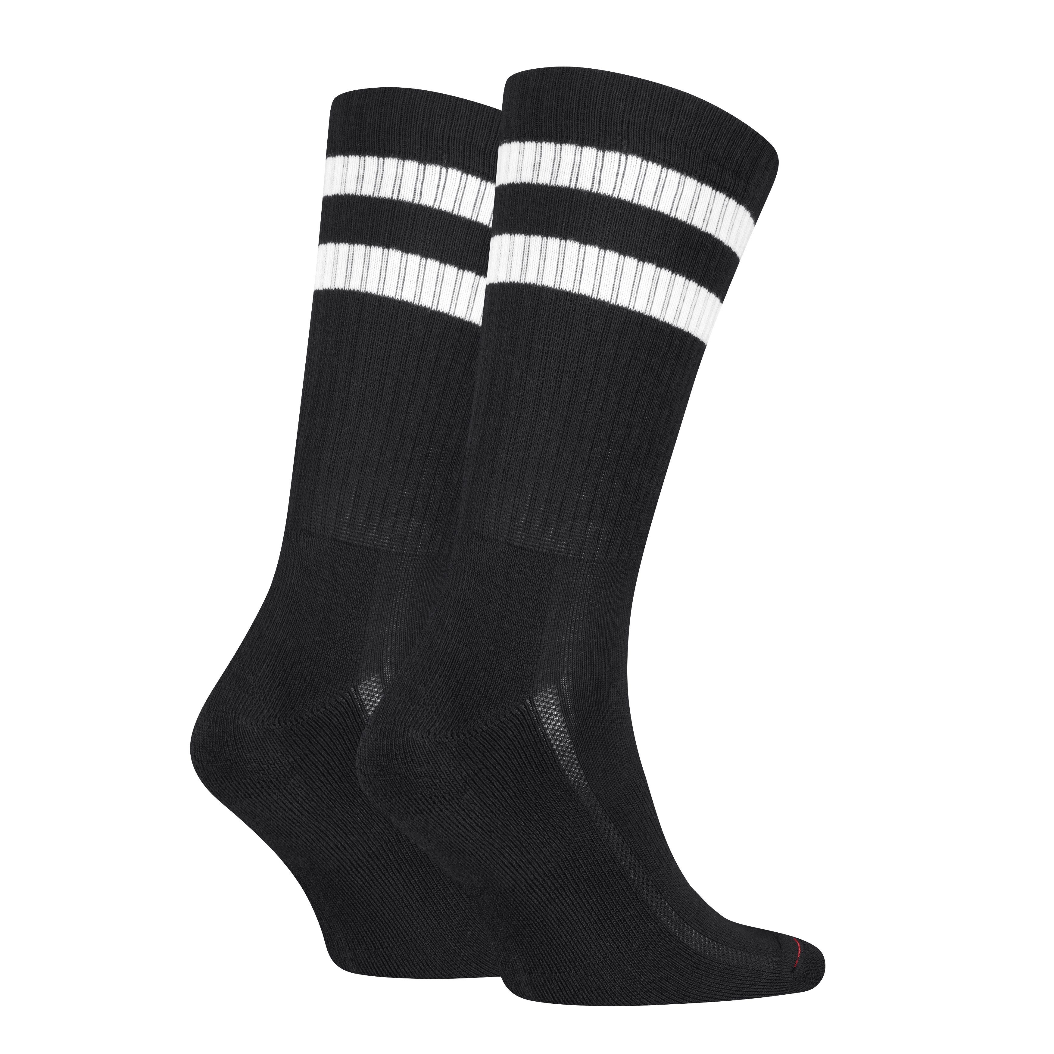 Levi's® Socken LEVIS UNI REG CUT SPORT STRIPE 2P (2 Paar)