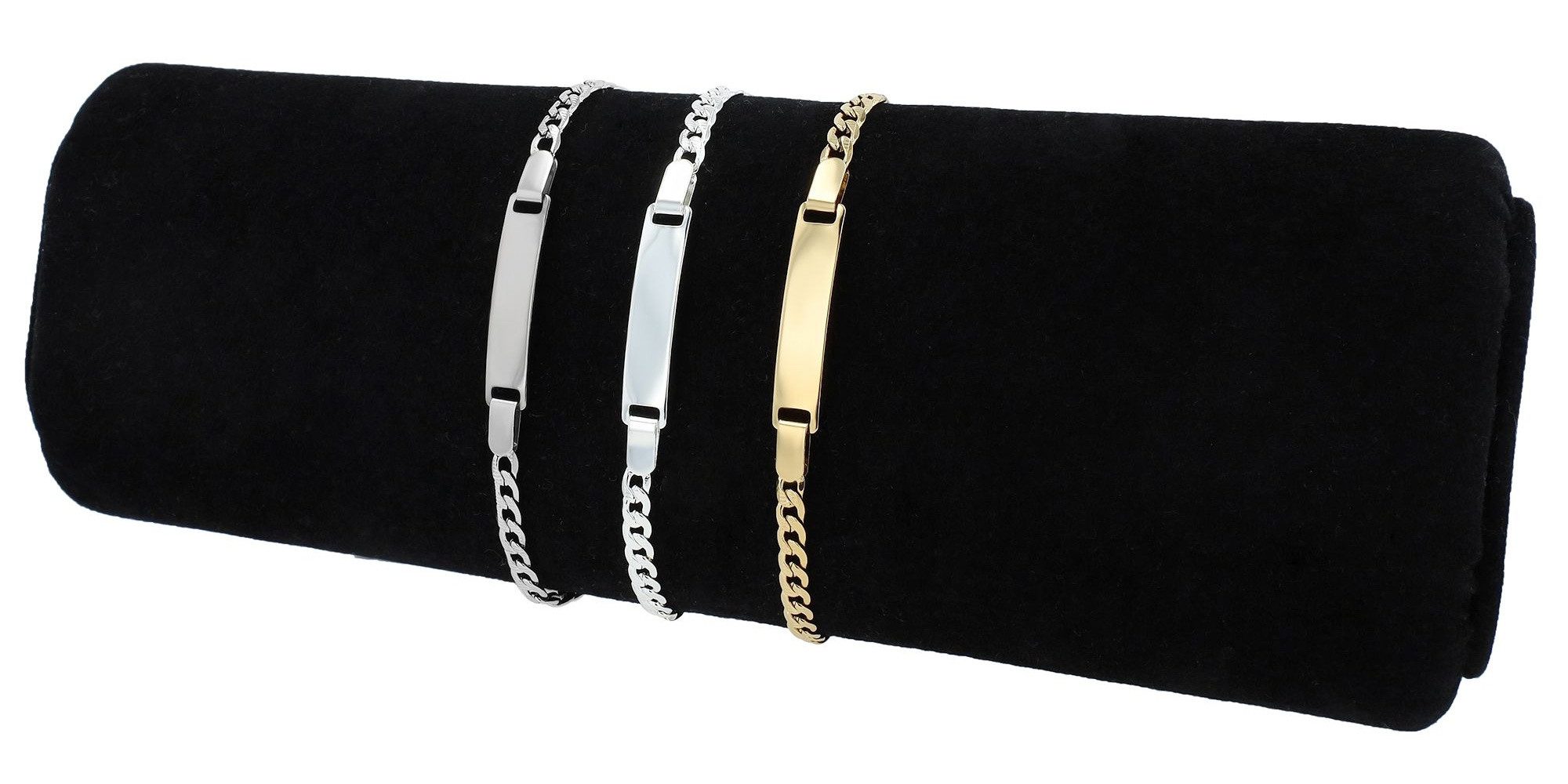 Armband Armband – Panzerarmband aus Edelstahl 18 cm