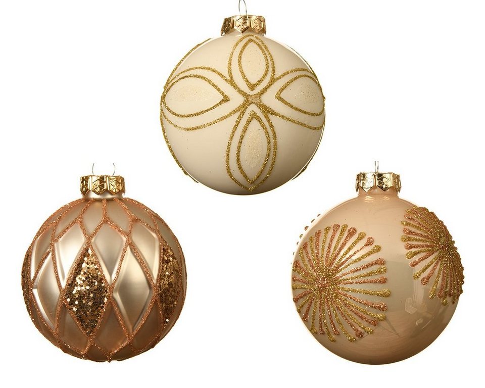 Decoris season decorations Christbaumschmuck, Weihnachtskugeln Mix