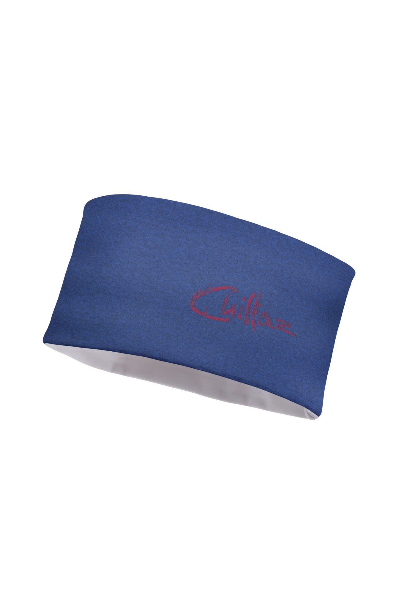 Floral Chillaz Accessoires Logo Stirnband Headband Dark Blue Chillaz
