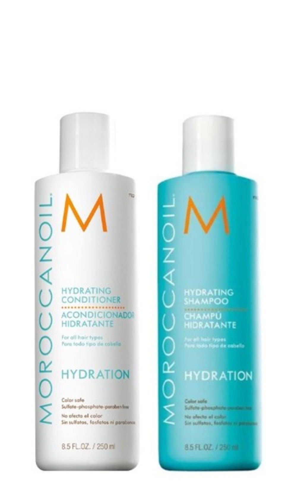 moroccanoil Haarpflege-Set Hydration duo, Set, 2-tlg., Shampoo + Conditioner, Feuchtigkeitsspendend