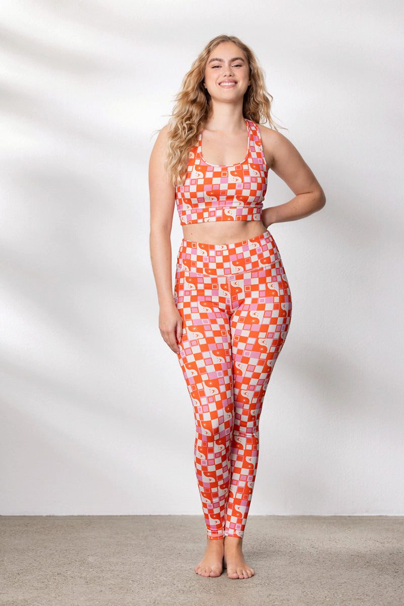 Hey Honey Funktionsleggings "DAYANDNIGHT Rosewood"