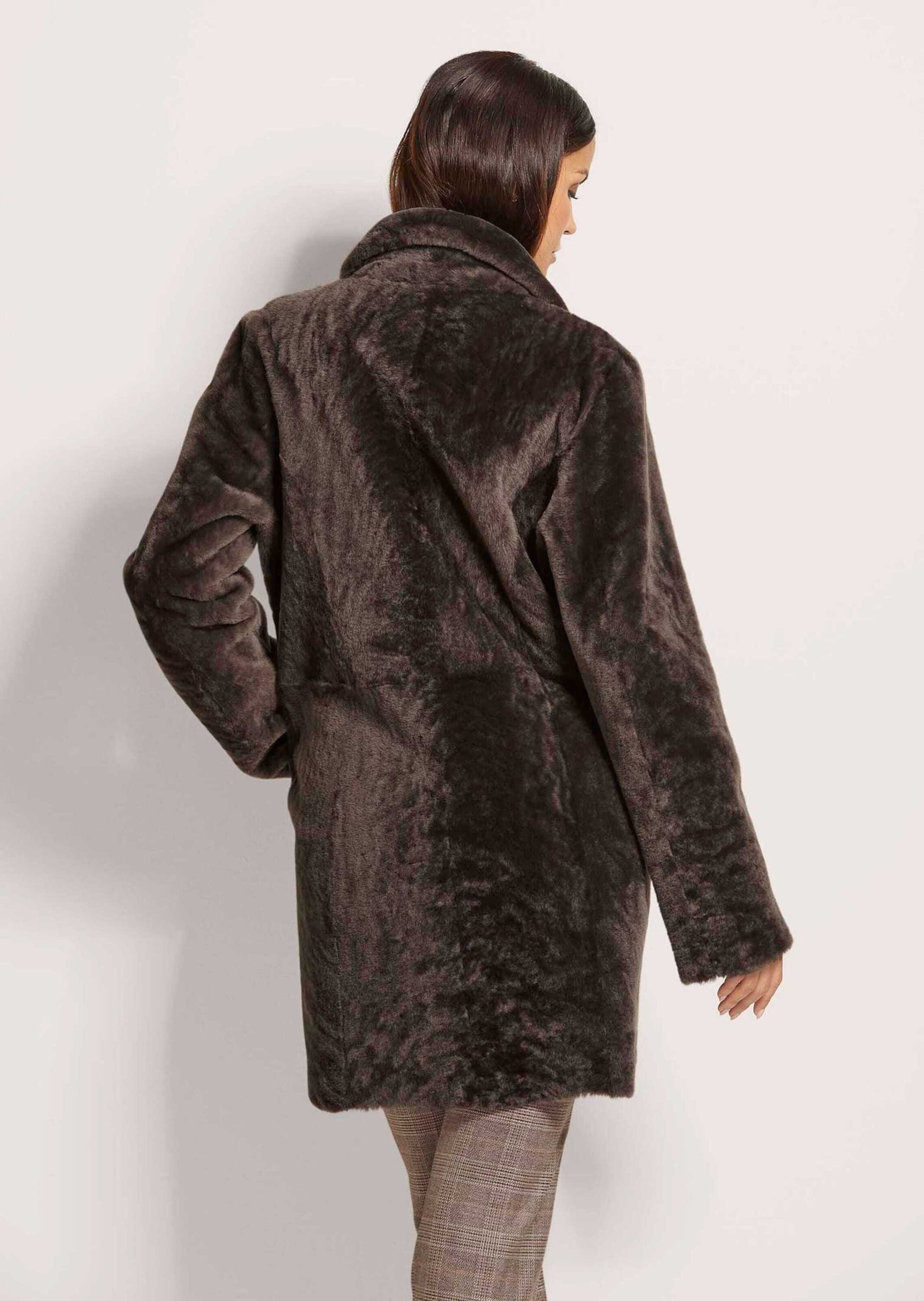 MADELEINE Outdoorjacke Lammfelljacke