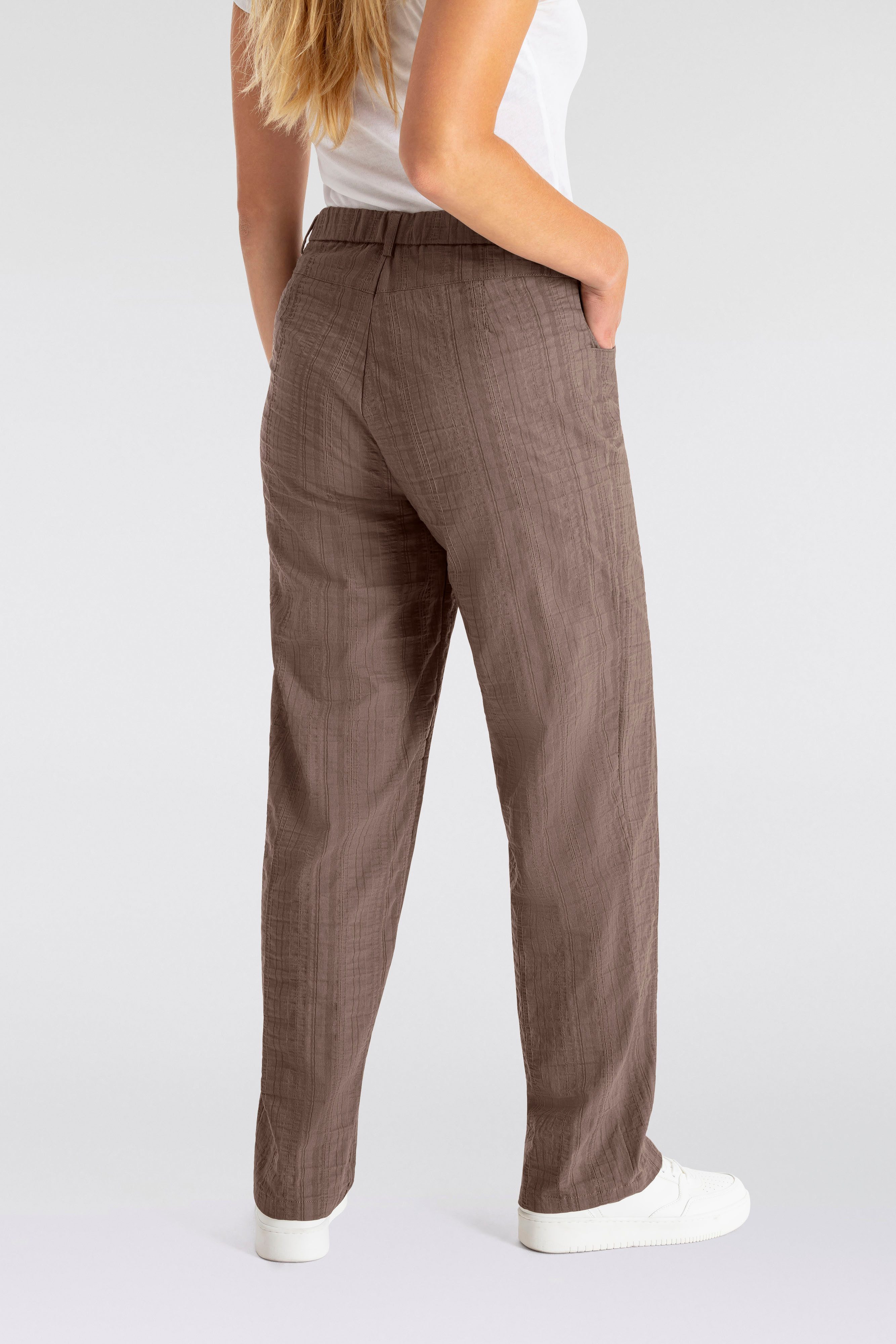 KjBRAND Stretch-Hose Babsie mit Taschen