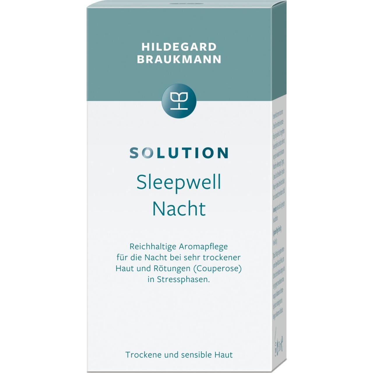 Hildegard Braukmann Nachtcreme Solution Sleepwell Nacht, Alle Hauttypen