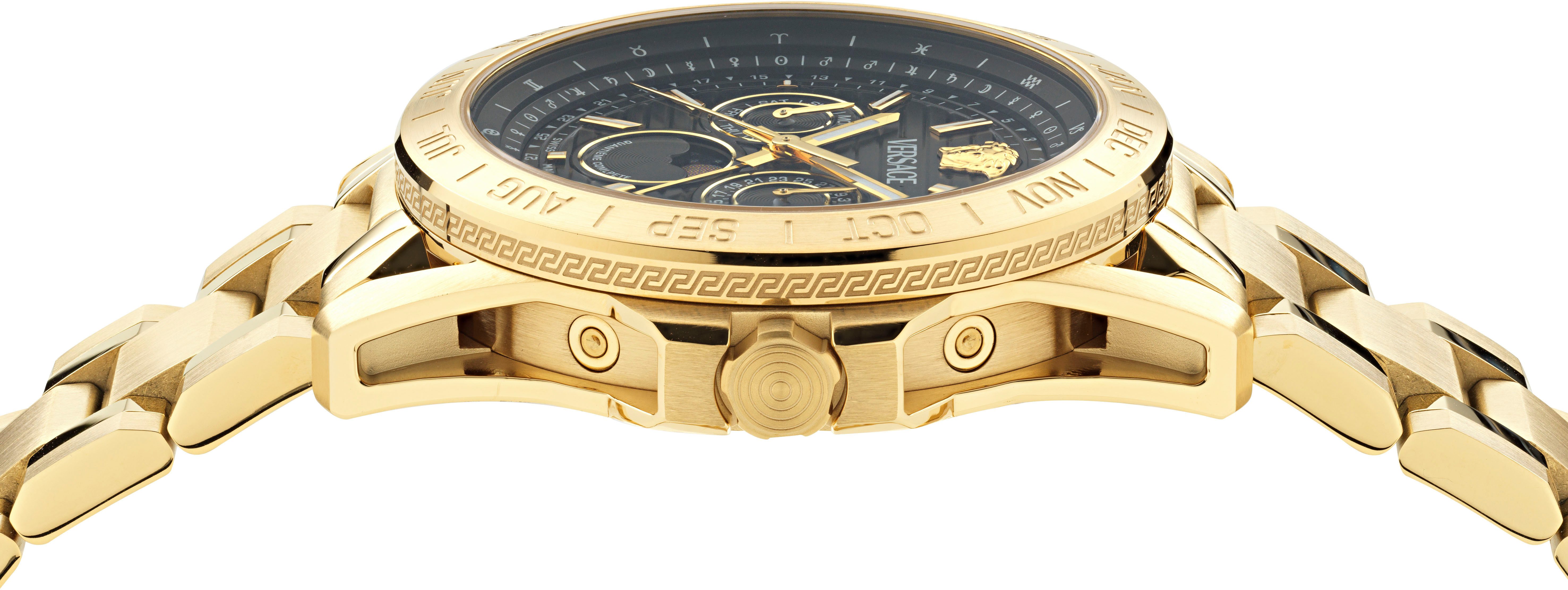 Versace Multifunktionsuhr V-GALAXY MOONPHASE VE0K00425, Quarzuhr,Armbanduhr günstig online kaufen