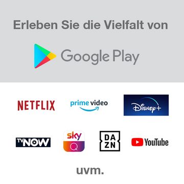 Telefunken XF32AN660S LCD-LED Fernseher (80 cm/32 Zoll, Full HD, Android TV, HDR, Triple-Tuner, Google Play Store, Google Assistant, Bluetooth)
