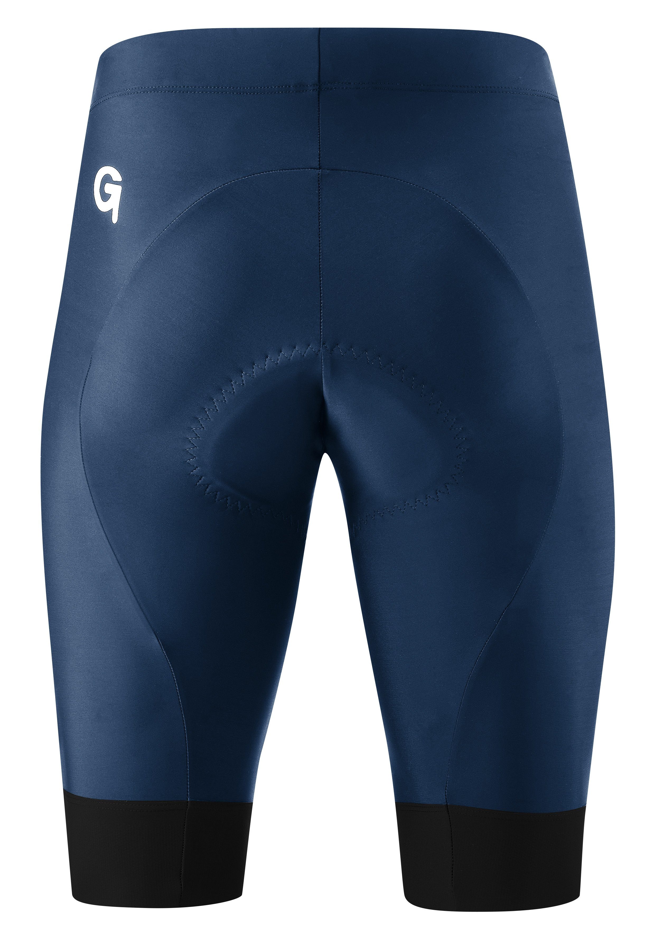 SQlab M dunkelblau Radhose straffen besonders Fahrradhose GO Sitzpolster Gonso mit dünnem,