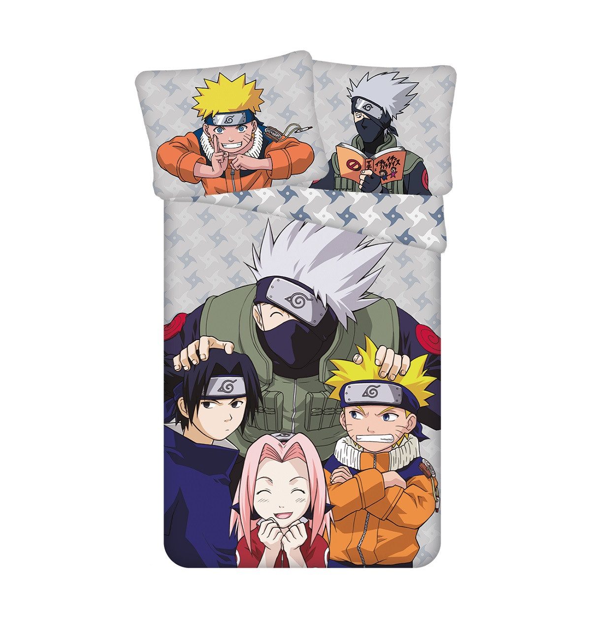 Naruto Bettwäsche Kuschelige Bettwäsche Baumwolle, 140x200 günstig online kaufen