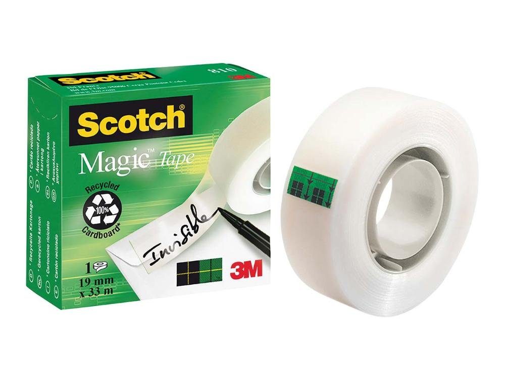 Klebeband Scotch Klebeband 'Magic' unsichtbar 19 mm x 33 m