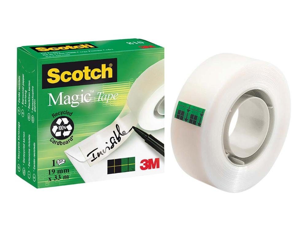 SCOTCH Klebeband Scotch Klebeband 'Magic' unsichtbar 19 mm x 33 m (1-St)