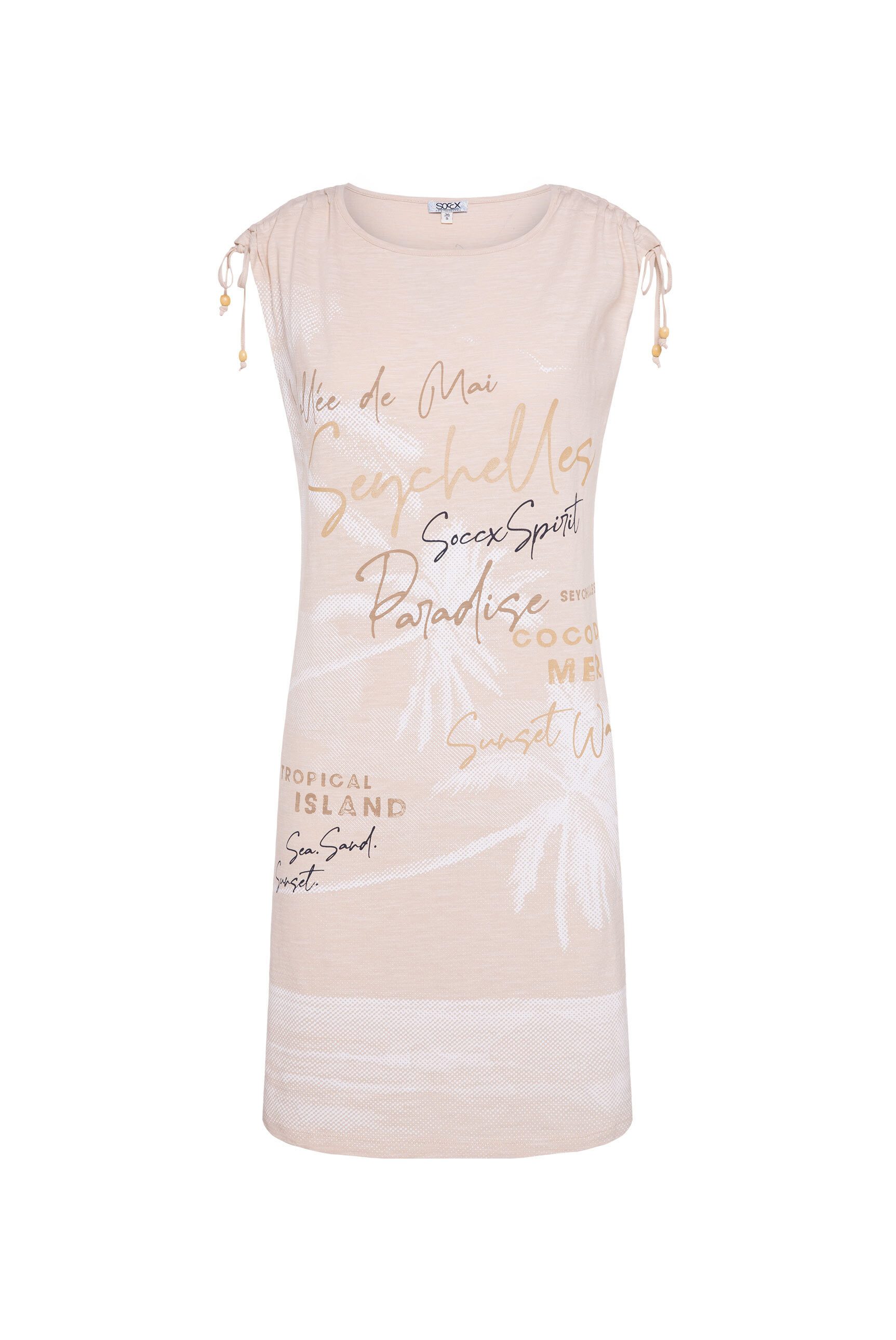 SOCCX Sommerkleid aus Baumwolle günstig online kaufen
