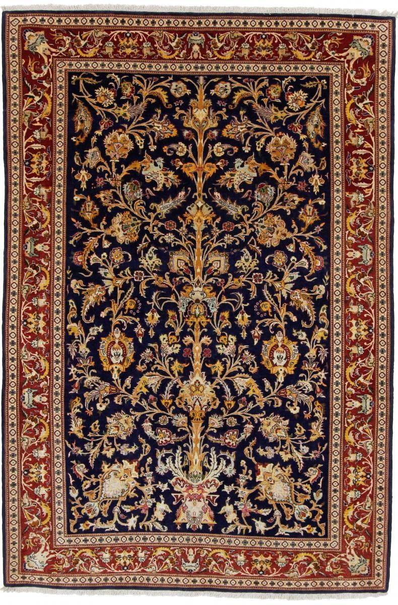 Orientteppich Tehran Antik 166x244 Handgeknüpfter Orientteppich / Perserteppich, Nain Trading, rechteckig, Höhe: 10 mm