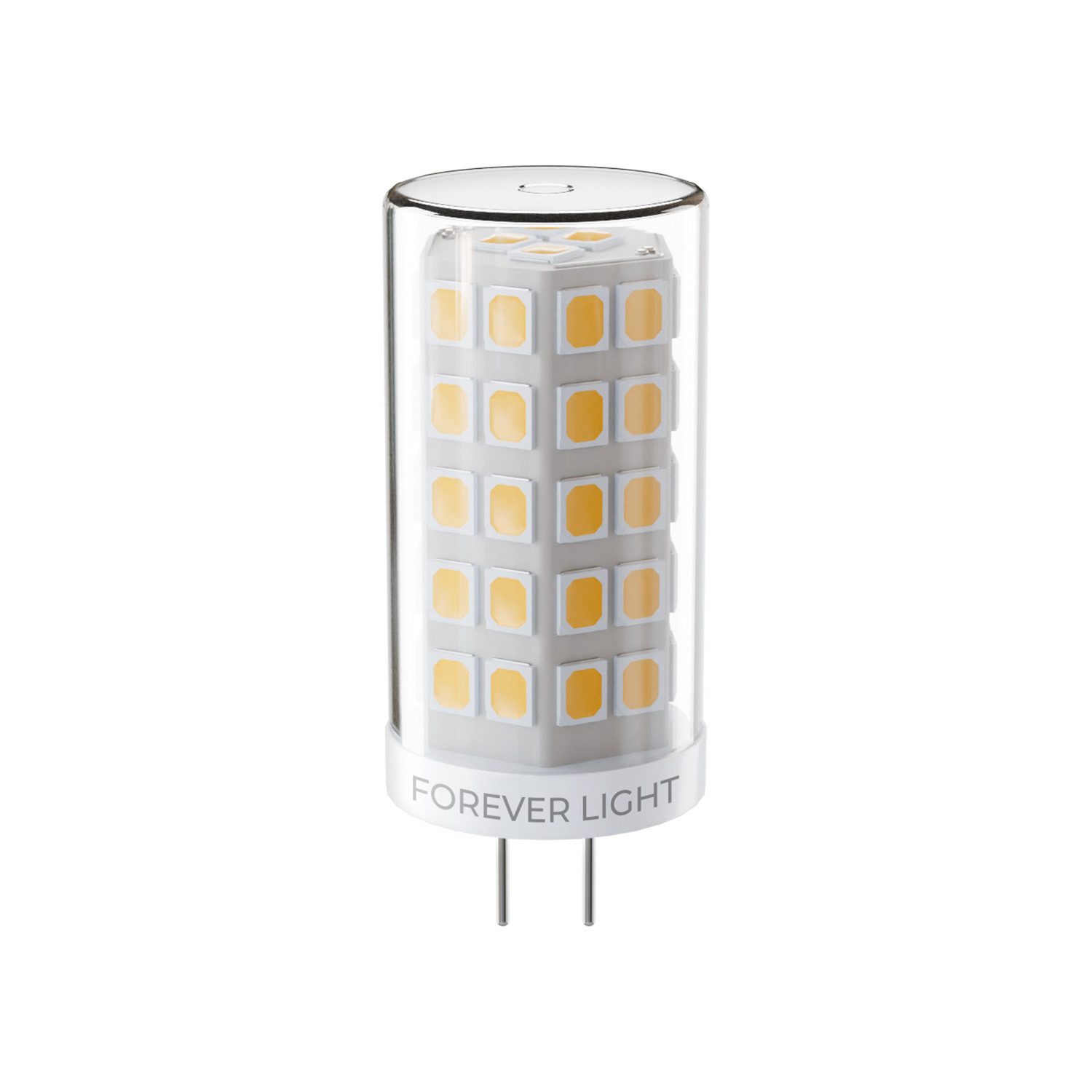 Forever Light LED-Leuchtmittel Lampe G4 3.5W 370lm Neutralweiß 4000K 12V Energieklasse F, 1 St., Neutralweiß, Neutralweißes Licht für klare Sichtbedingungen