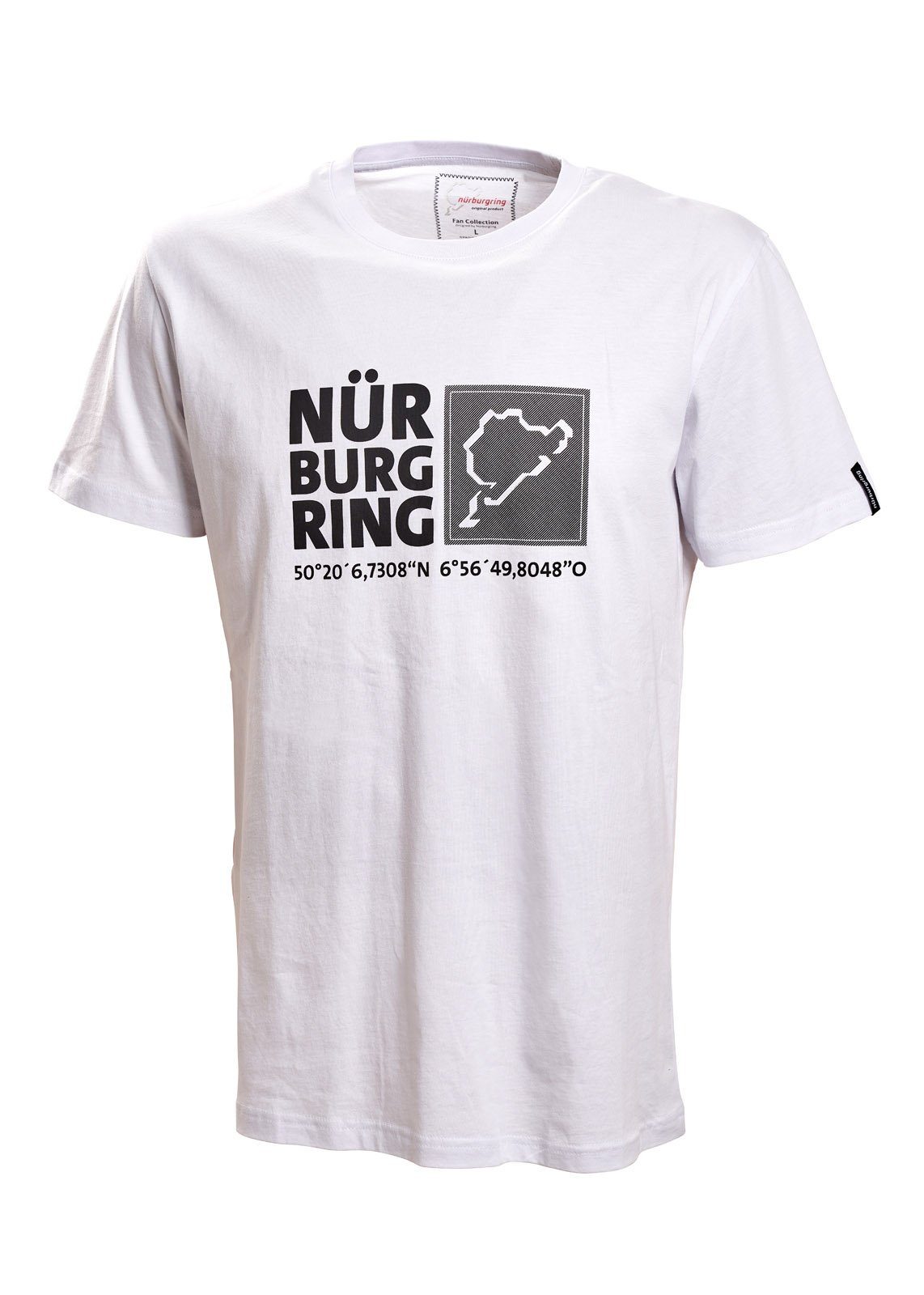 Nürburgring T-Shirt NÜRBURGRING - Herren T-Shirt - Coordinates - 100% Baumwolle