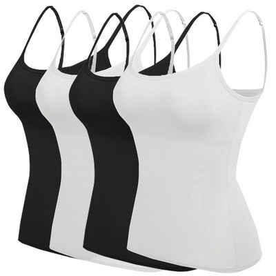 Libella Tanktop 3919 (2/3/4er-Pack, 3er-Pack) Spaghetti Basic Tank Top aus Baumwolle