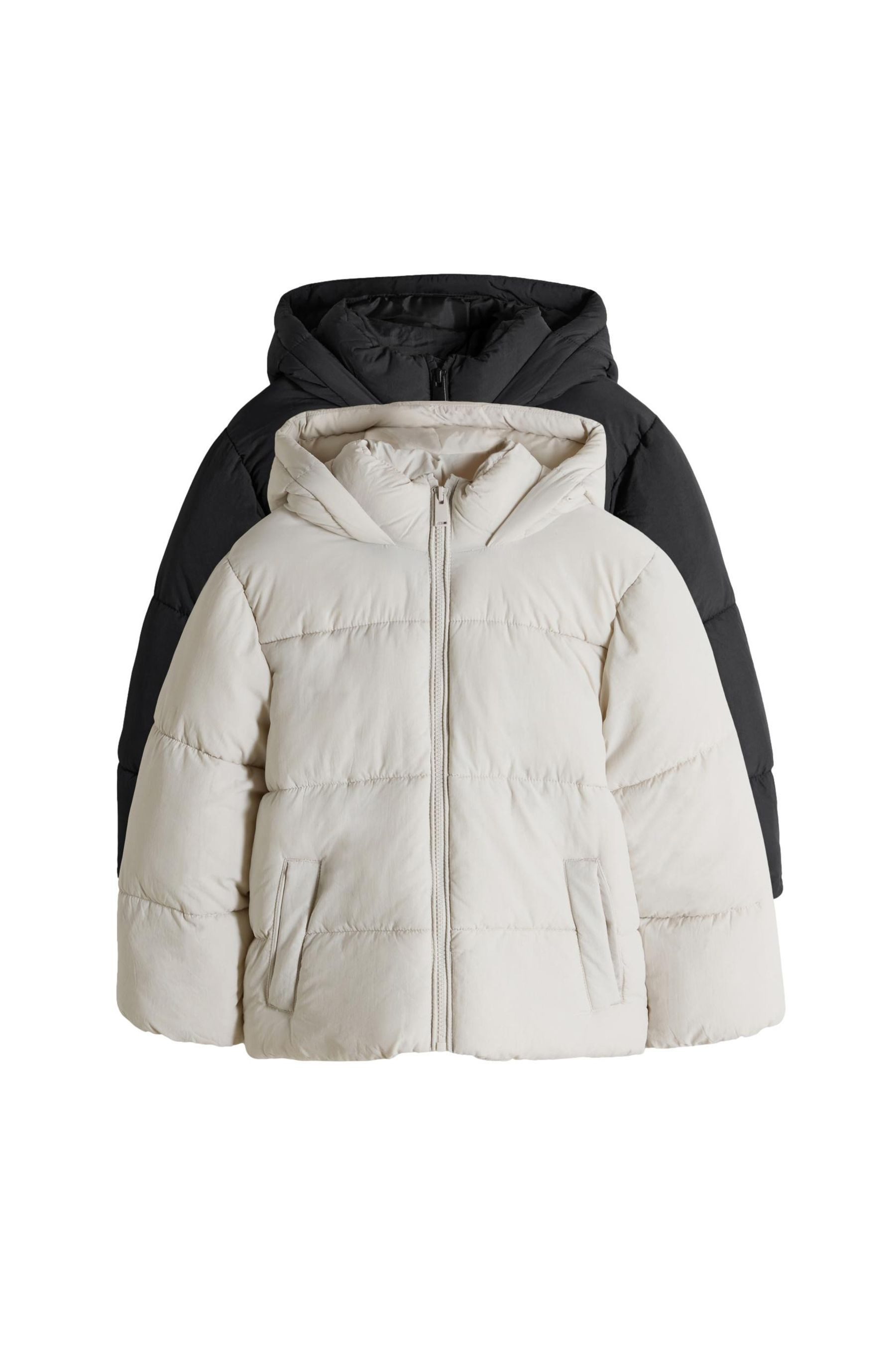 The Set Steppmantel The Set kurze, wattierte Пальто, 2er-Pack (2-tlg)