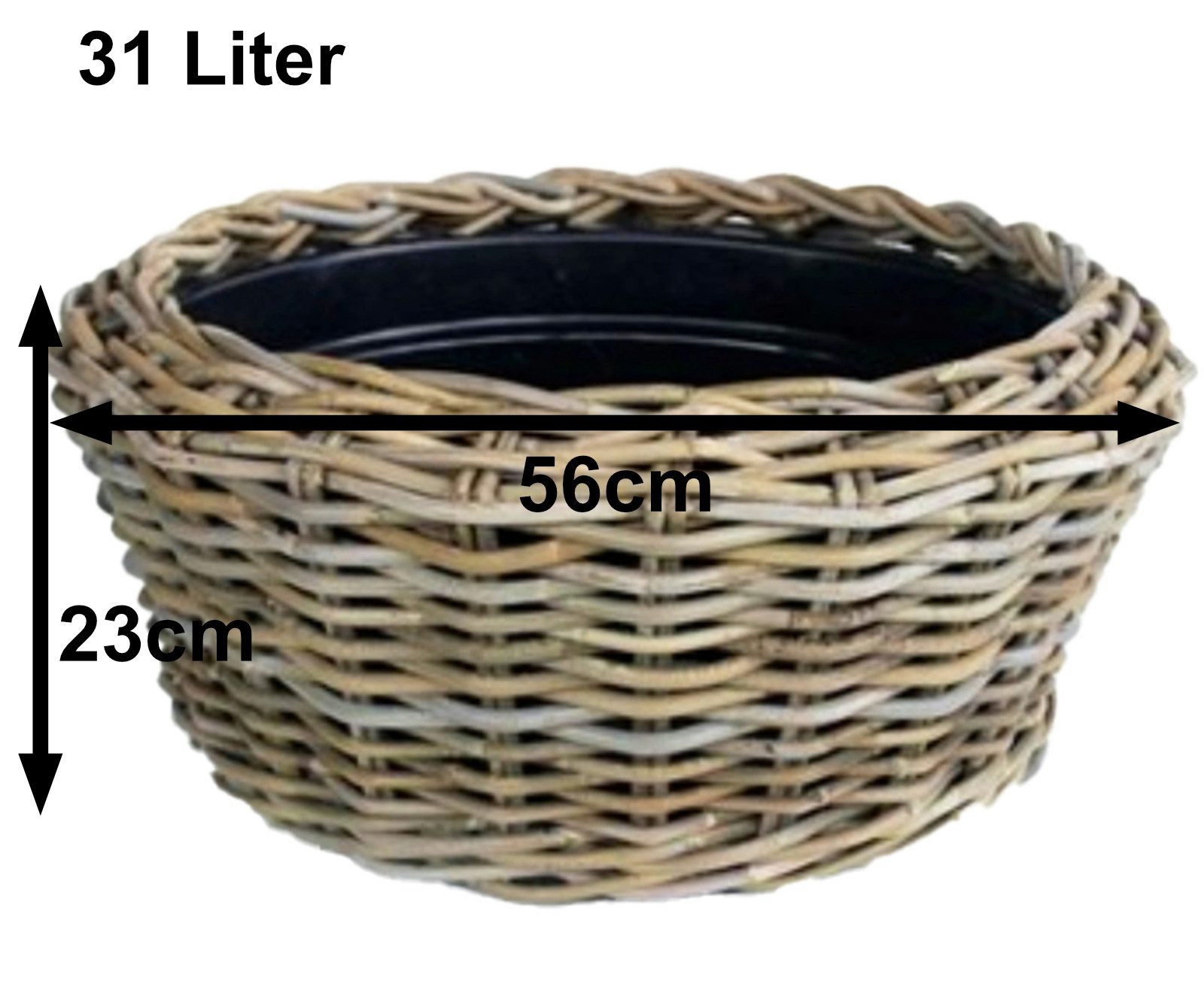 Van der Leeden Blumentopf Blumenkorb Pflanzkorb günstig online kaufen