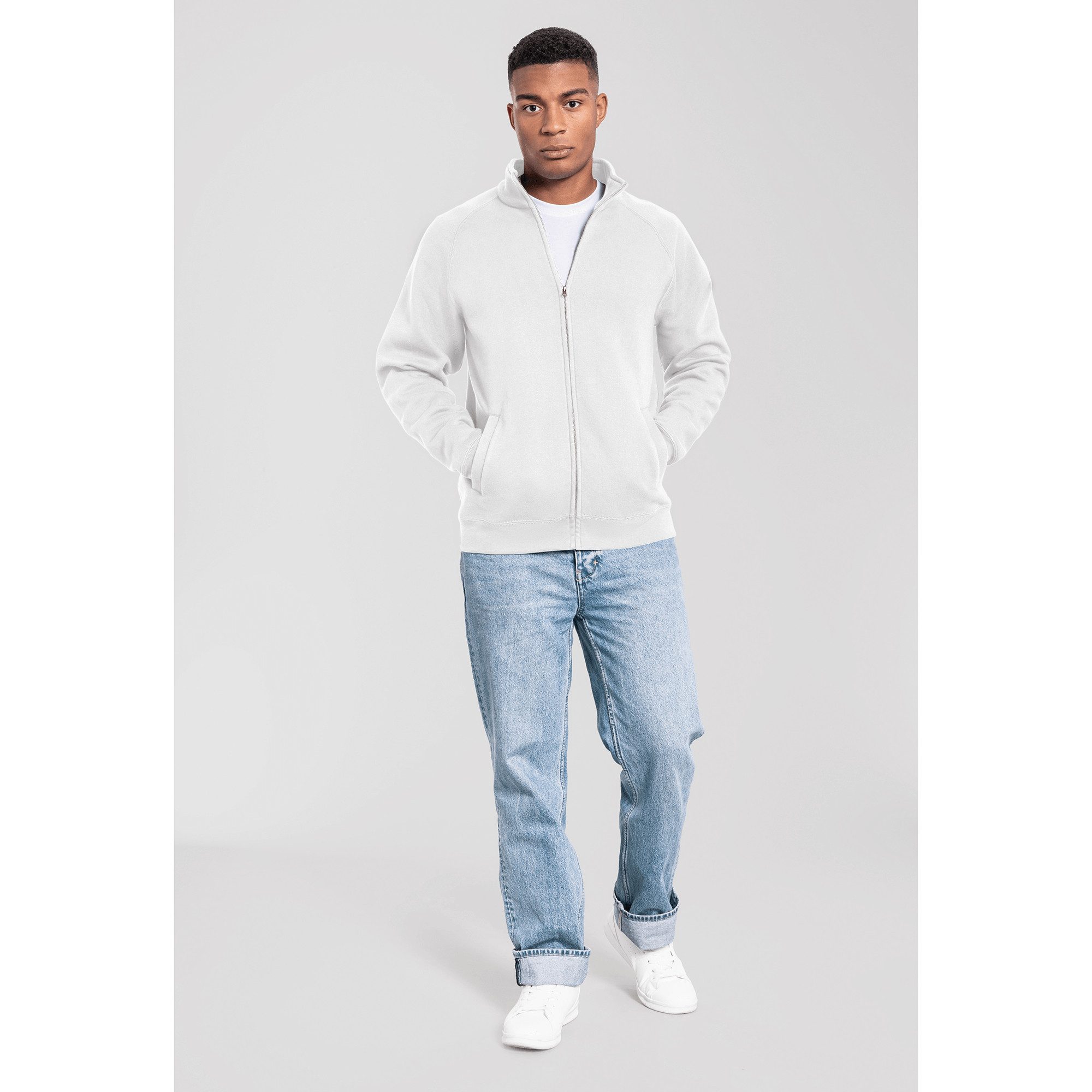 Fruit of the Loom Sweatjacke Iconic Premium Sweatjacke – Bild 5 von 5
