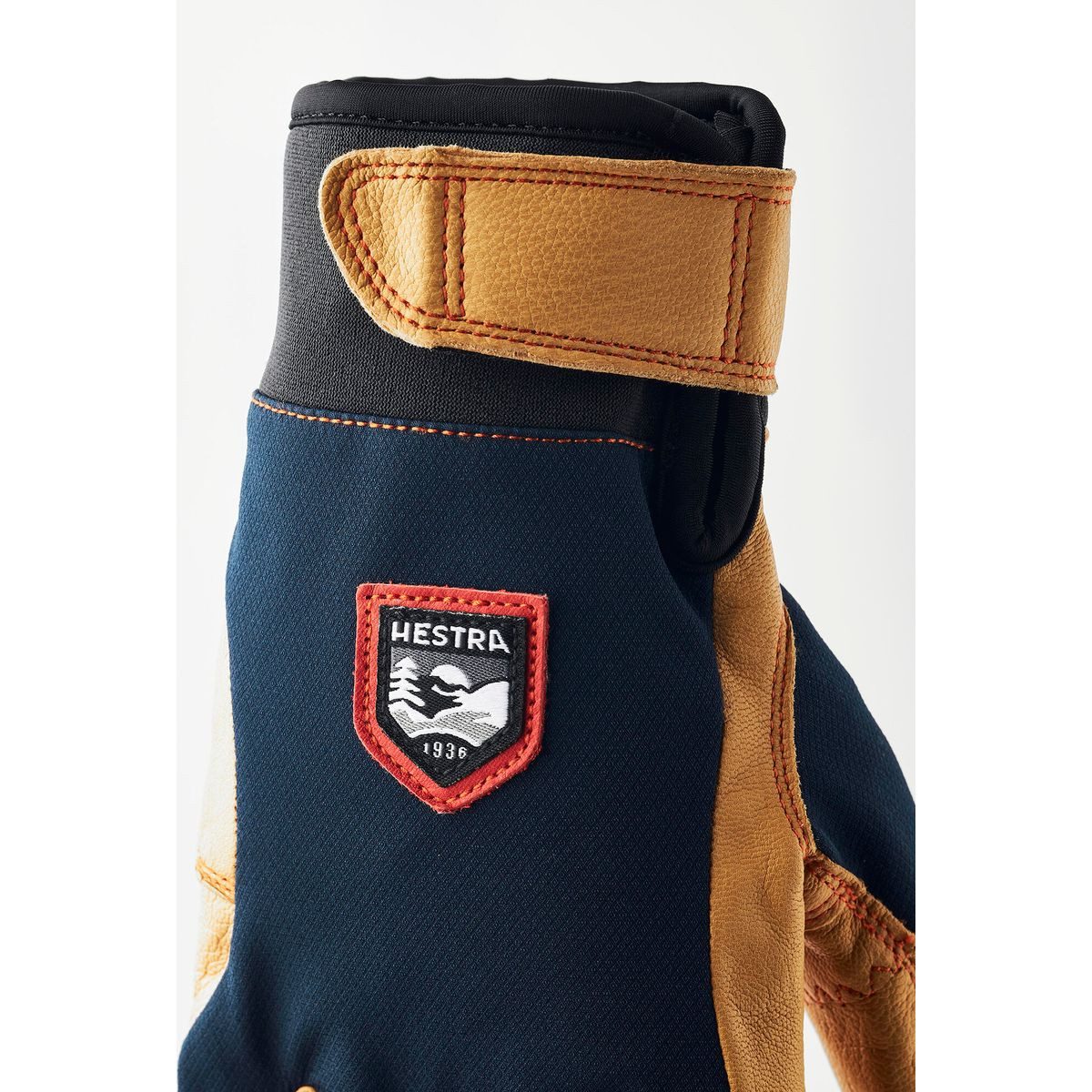 Hestra Skihandschuhe Ergo Grip Active - 5 Finger Vielseitiger Outdoor-Handschuh mit optimaler Bewegungsfreiheit und