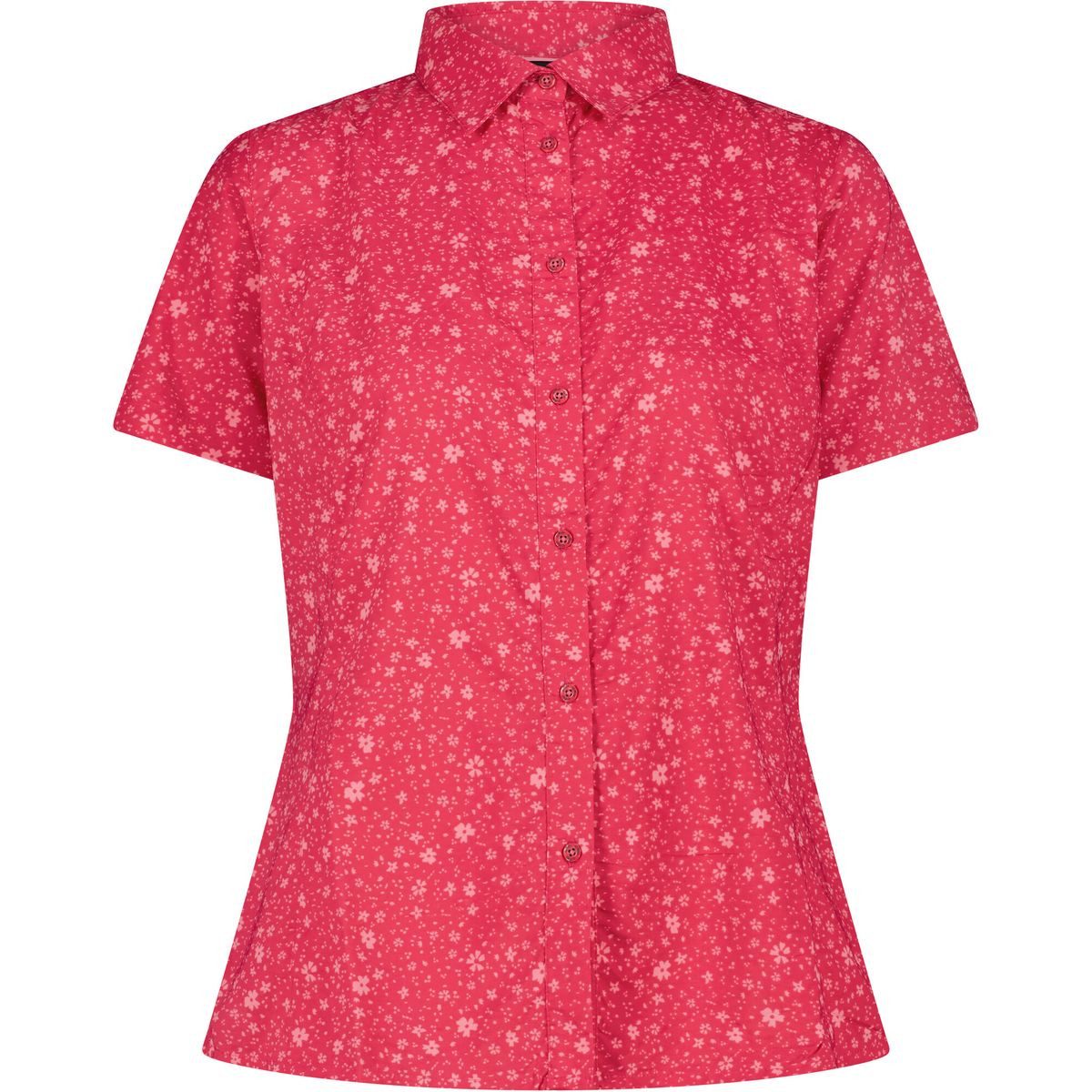 CMP Outdoorbluse Woman Shirt Leichte, atmungsaktive Damenbluse mit Blumenmuster, ideal für