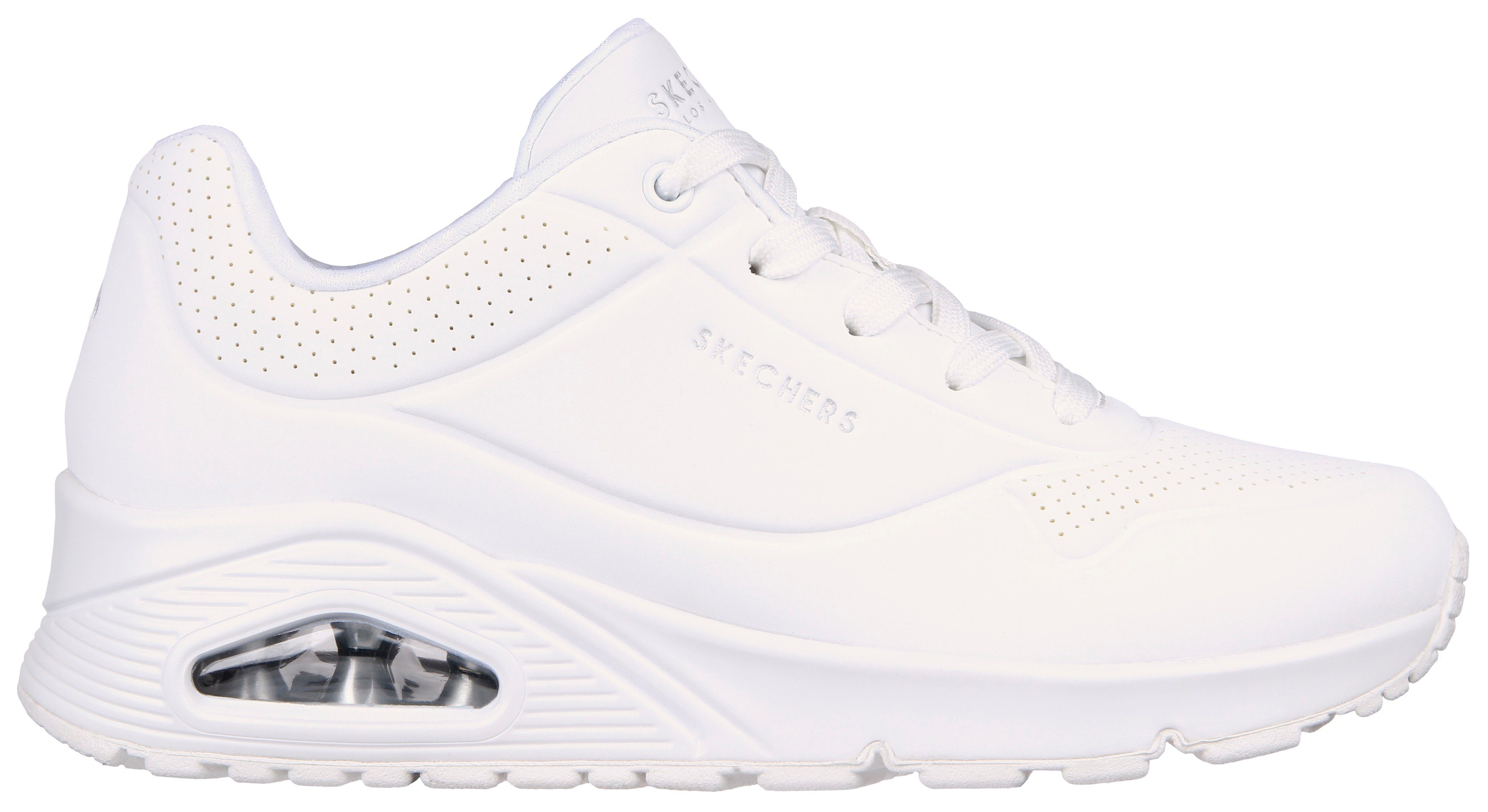 Skechers Street Uno - Stand on Air Sneaker Freizeitschuh, Halbschuh, Schnürschuh mit Memory Foam – Bild 3 von 5