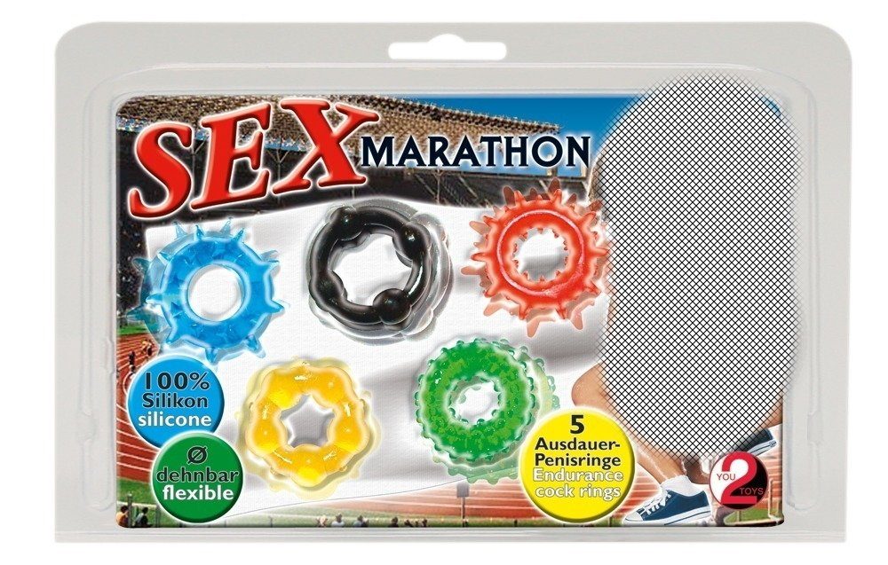 "Sex-Marathon" You2Toys- Penisringe-Set Penisring You2Toys